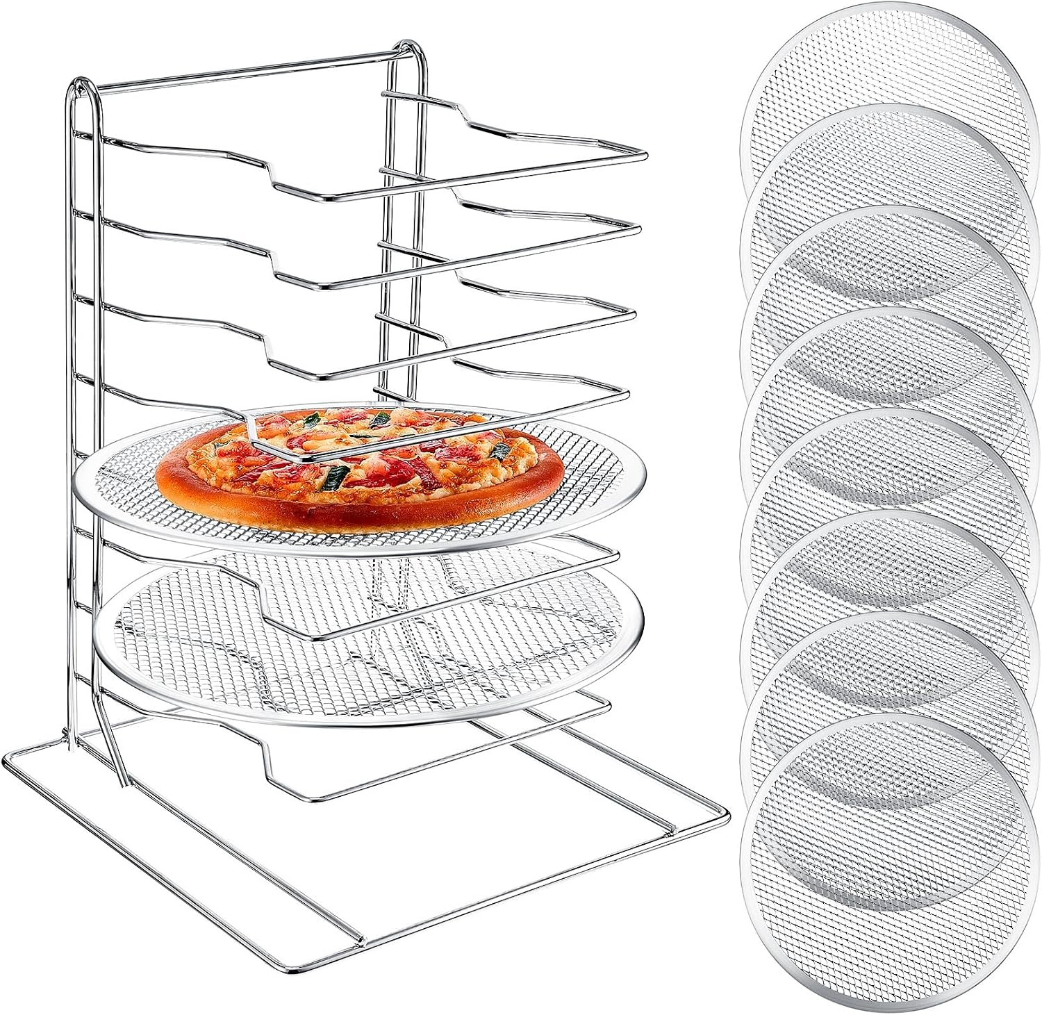 Kitchen Baking Rack - Подставка для пиццы с 8 ярусами