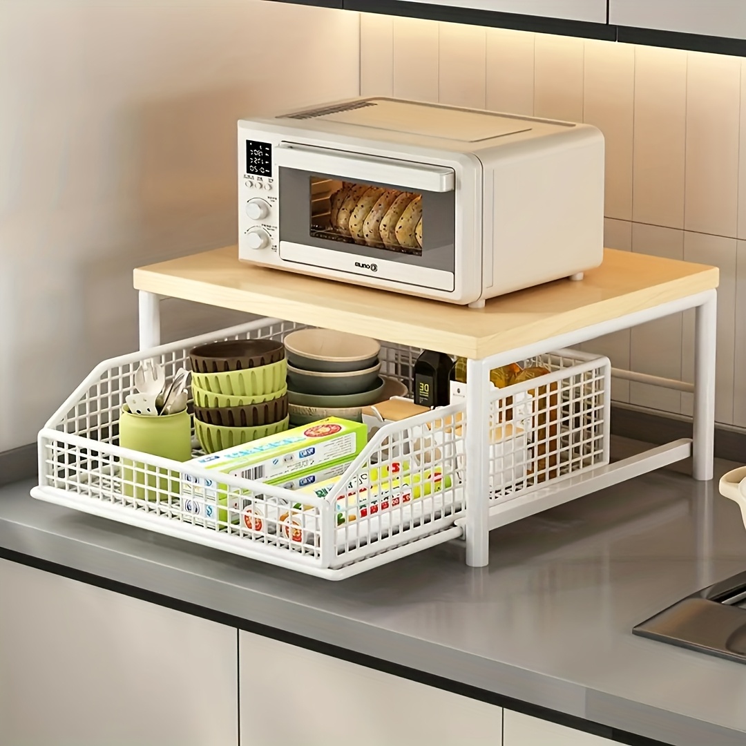 Kitchen Baking Drawer - Вертикальная подставка для микроволновой печи с