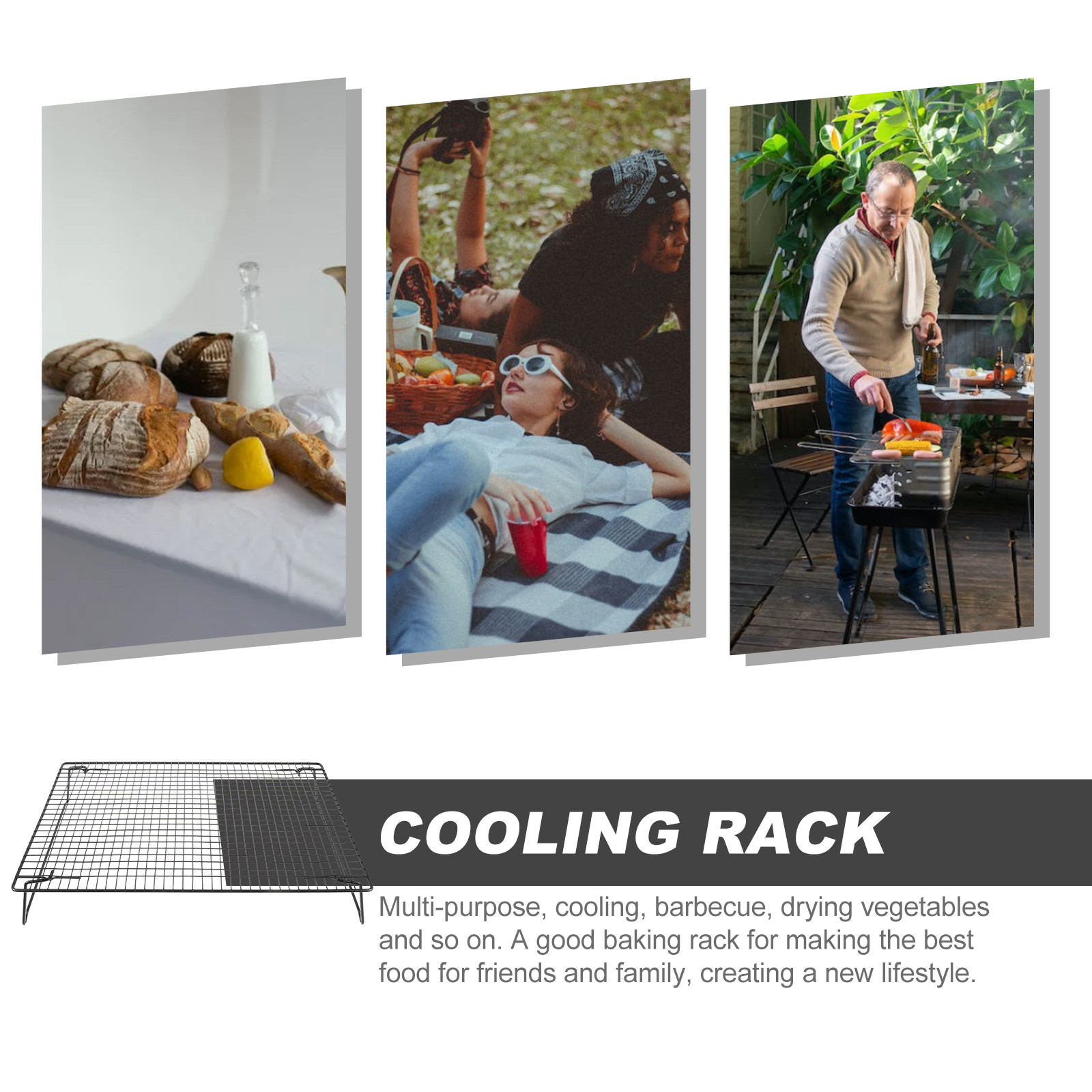 Толстая решетка для охлаждения – обзор и цена Cooling Rack Wire