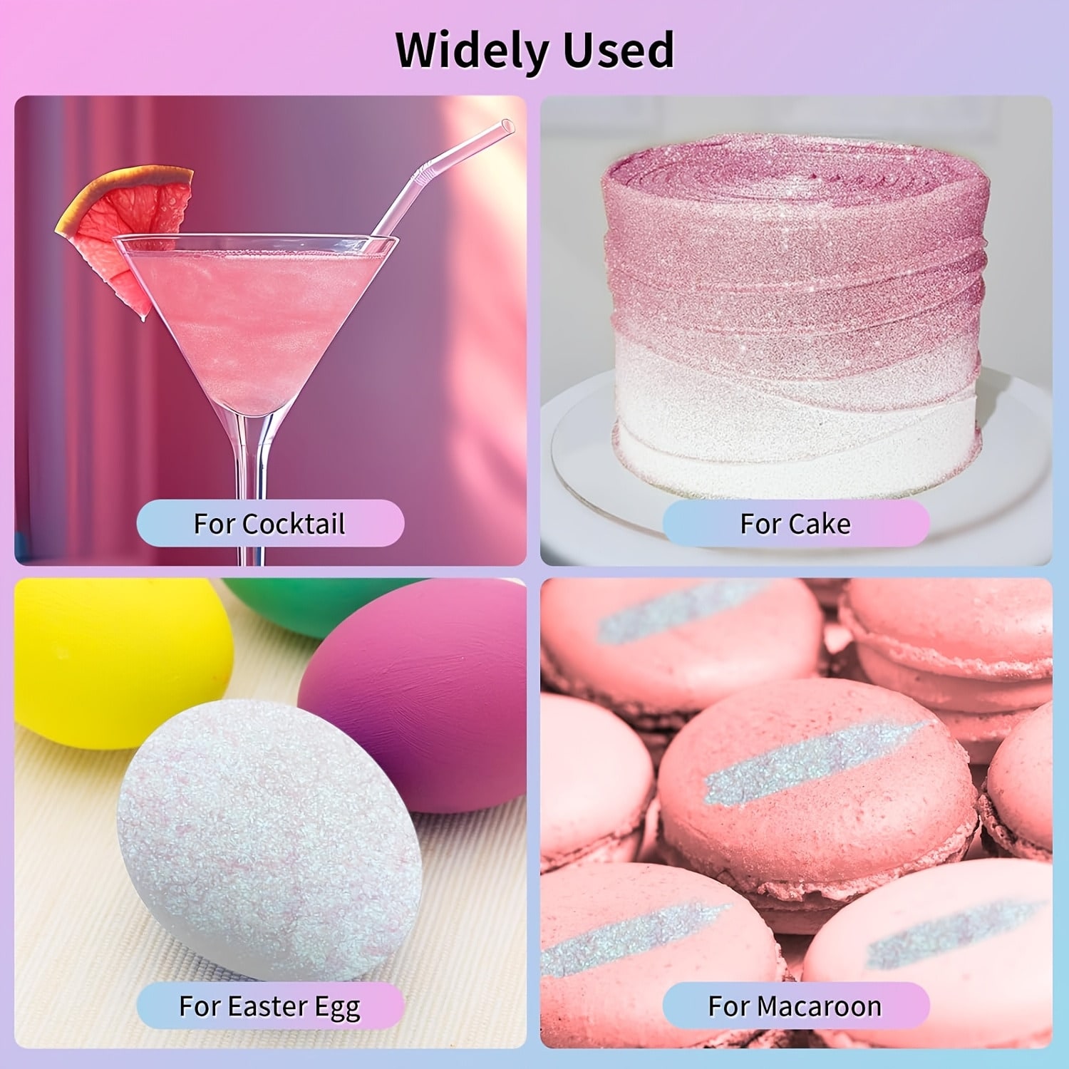 Блестки для напитков, украшени – обзор и цена Kitchen Tools For Baking